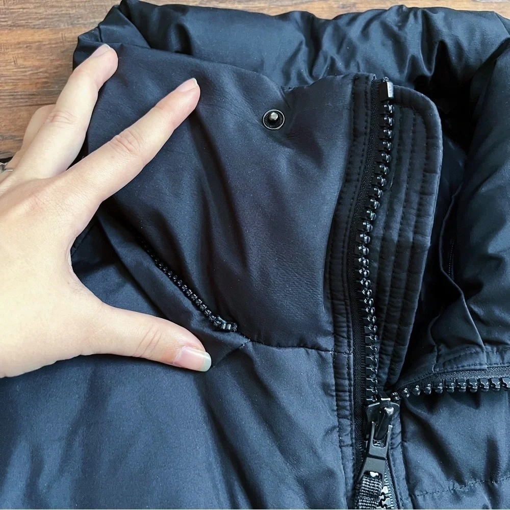 S13 • Sierra Parka Down Jacket quilted puffer black winter coat insulated